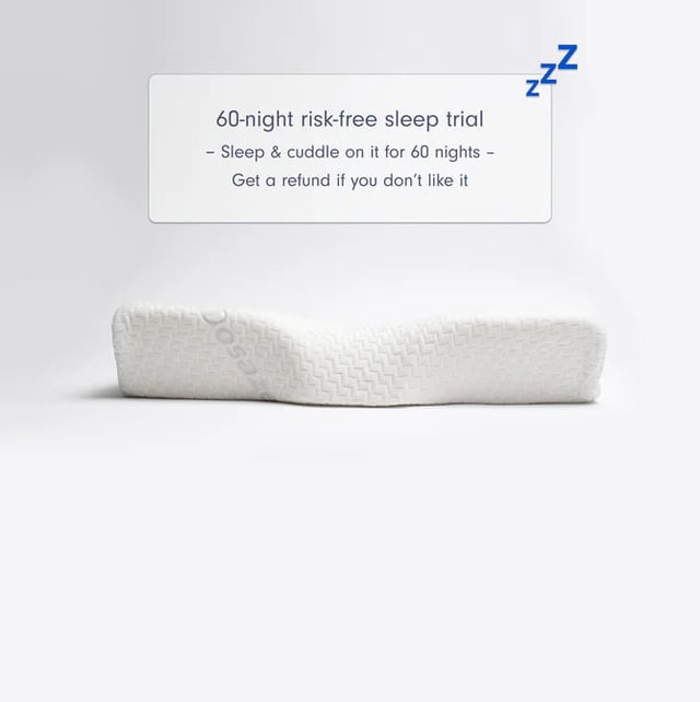 Dosaze™ Contoured Orthopaedic Side Sleeper Pillow