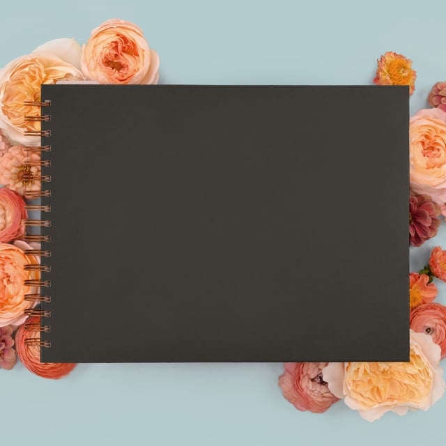 2025 |The Rose Planner | Midnight (4 column/project)