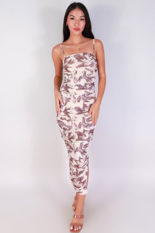 SHEER BLOOM DRESS