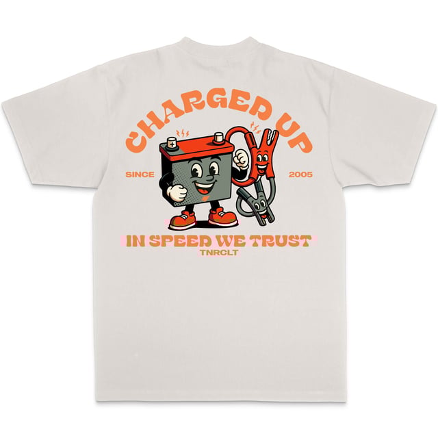 CHARGED UP OVERSIZED BOX TEE