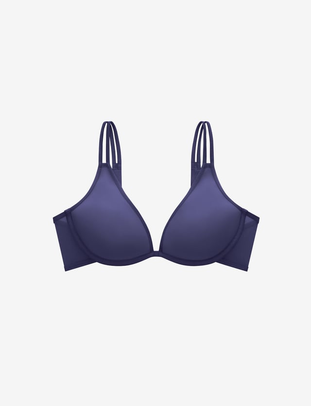 Bare Mesh Plunge Bra