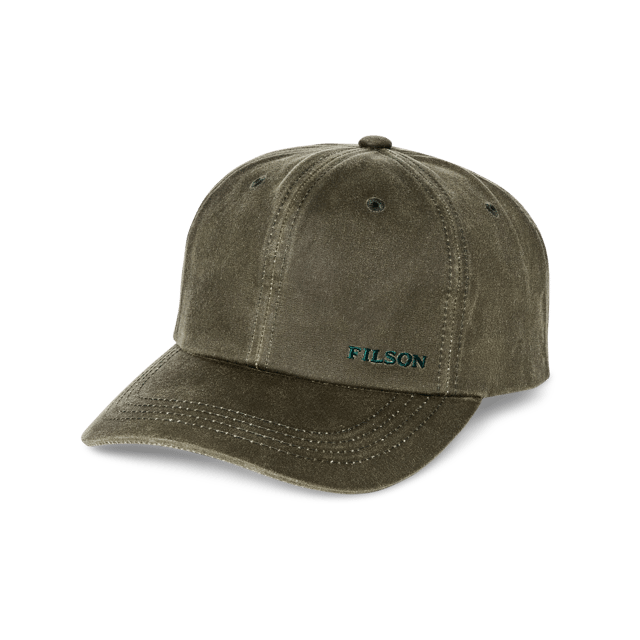 Oil Tin Low-profile Logger Cap - Otter Green