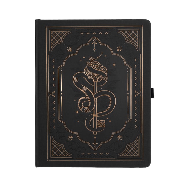 Coiled Key Dot Grid Notebook – Deckled Pages