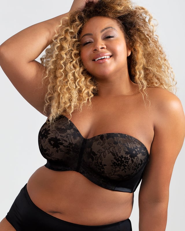 Strapless Sensation Multi-Way Push Up - Black