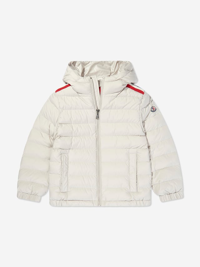 Boys Down Padded Donvar Jacket in Ivory