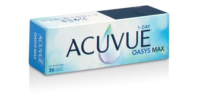 ACUVUE® OASYS MAX 1-Day Sphere, 30 pack