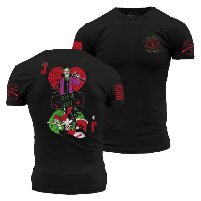 Love Is Crazy T-Shirt - Black