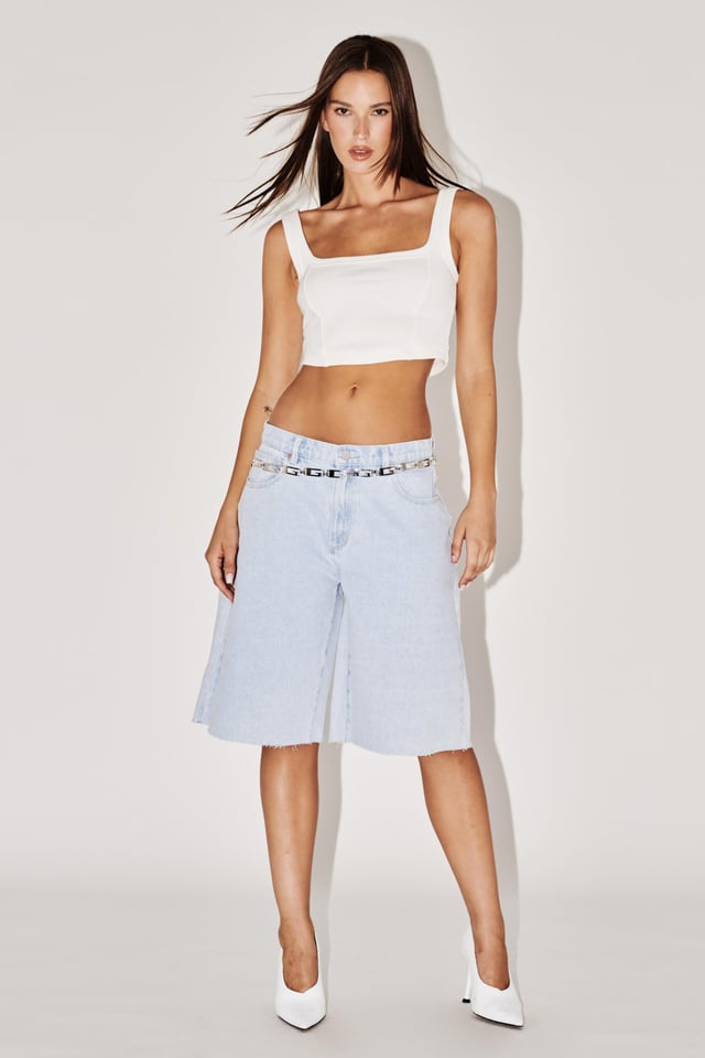 95 Mid Super Baggy Jort - Kate