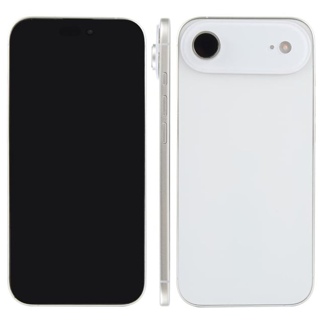 For iPhone 17 Air Black Screen Non-Working Fake Dummy Display Model (White)