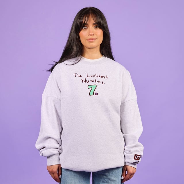 BT21 The Journey Drop Sleeve Crewneck