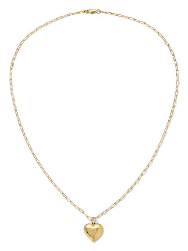 The Adhara Heart  Locket Necklace