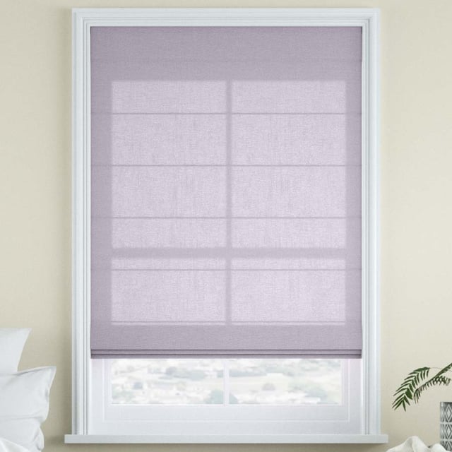Casual Pleated Roman Shades