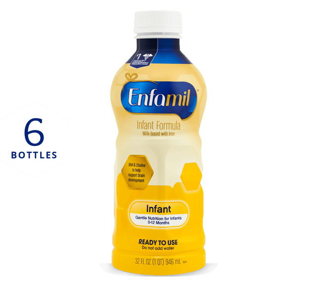Enfamil® Infant Formula - Ready to Use - 32 fl oz Bottle (Case of 6) - Online | Enfamil