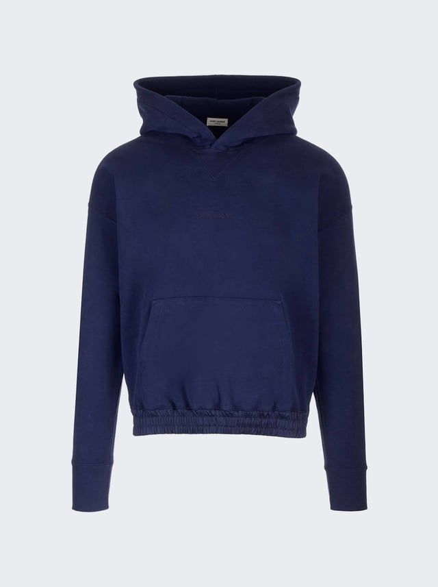 Fleece Hoodie Marine