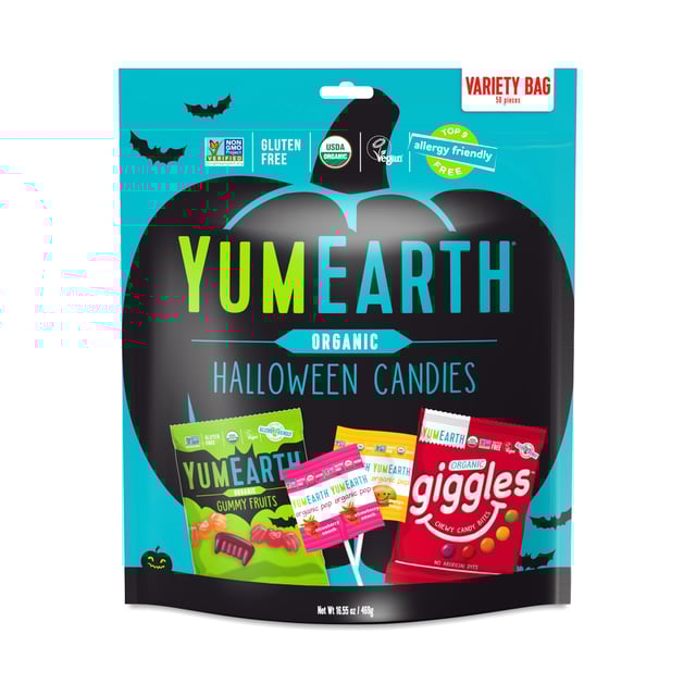 Halloween Organic Candies, Variety Snack Pack