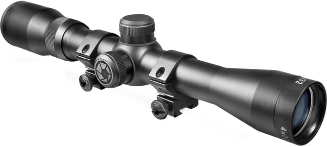 Barska 4x32 Plinker 22 Rifle Scope - .22 Rifle Scope w/ 30/30 reticle &amp; Rings - AC10039