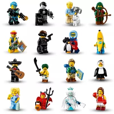 LEGO Collectible Minifigures 71047-02 Dungeons & Dragons Complete Set
