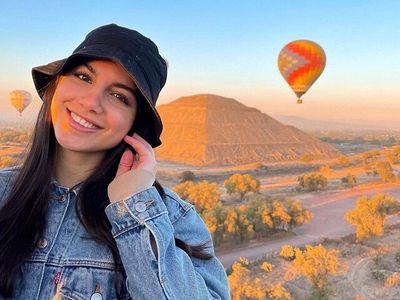 Hot Air Balloon Flight in Teotihuacán