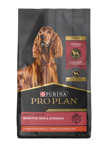 Purina Pro Plan Sensitive Skin & Stomach Formula Salmon & Rice Formula Dry Dog Food