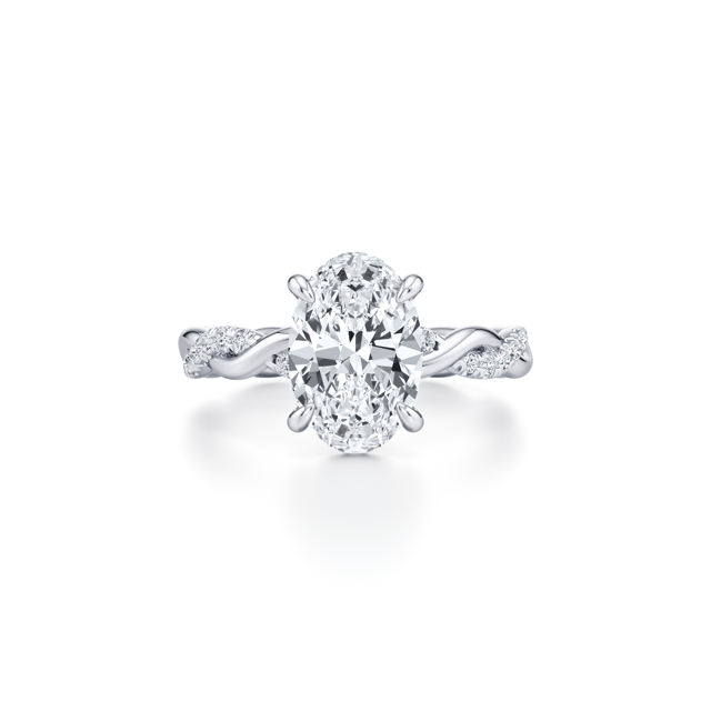 Ivy Heritage Solitaire Lab Diamond Engagement Ring