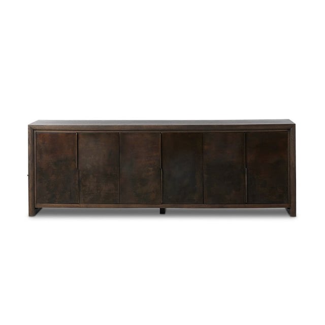Anderson 6 Door Sideboard - Espresso Oak - Dark Brown