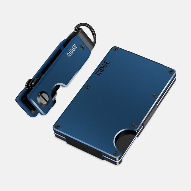 Ridge Wallet - Speedway Blue