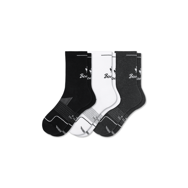 Men's Running Half Calf Sock 3-Pack