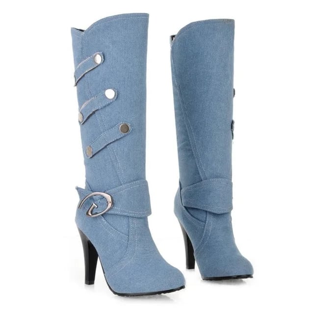Benjamin Rhinestone High Heels