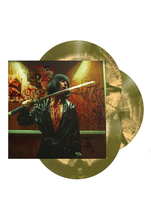 Bad Omens - Concrete Jungle [THE OST] Ltd. Green/Gold Galaxy - Colored 3 Vinyl