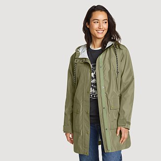 Women's RainPac Waterproof Trench Coat