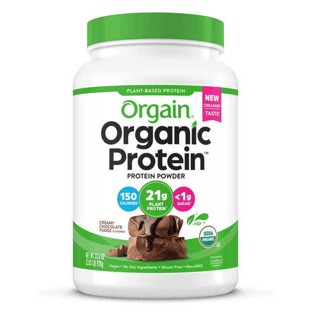 Organic Protein™ Plant Based Protein Powder - Creamy Chocolate Fudge