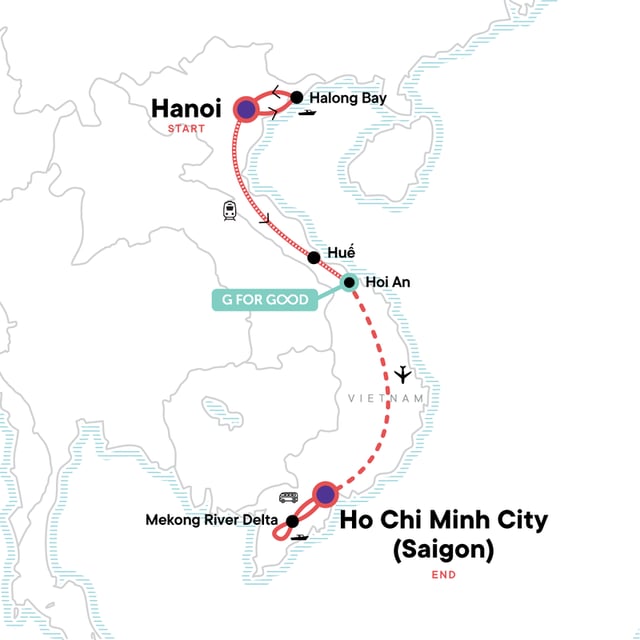 Classic Vietnam: Hanoi to the Mekong