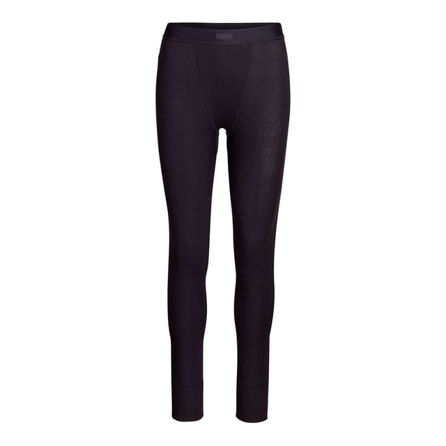 COTTON RIB LEGGING | SOOT STRIPE