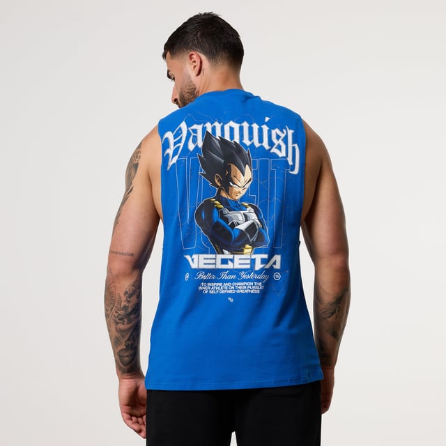 Vanquish DBS Vegeta Blue Sleeveless T-Shirt