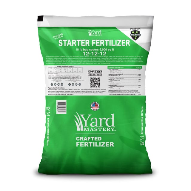 12-12-12 Starter Fertilizer 3% Iron - Bio-Nite - Granular Lawn Fertilizer | Yard Mastery