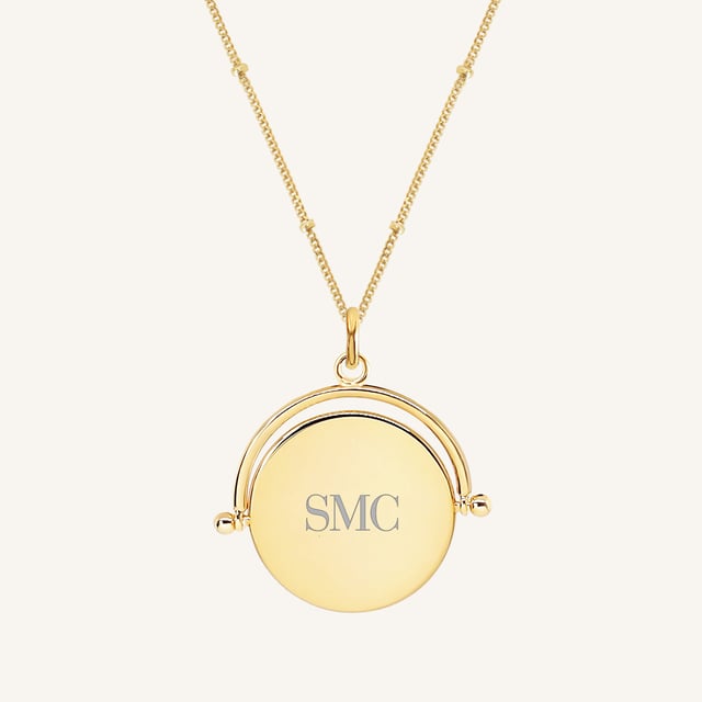 Etch Pendant Necklace