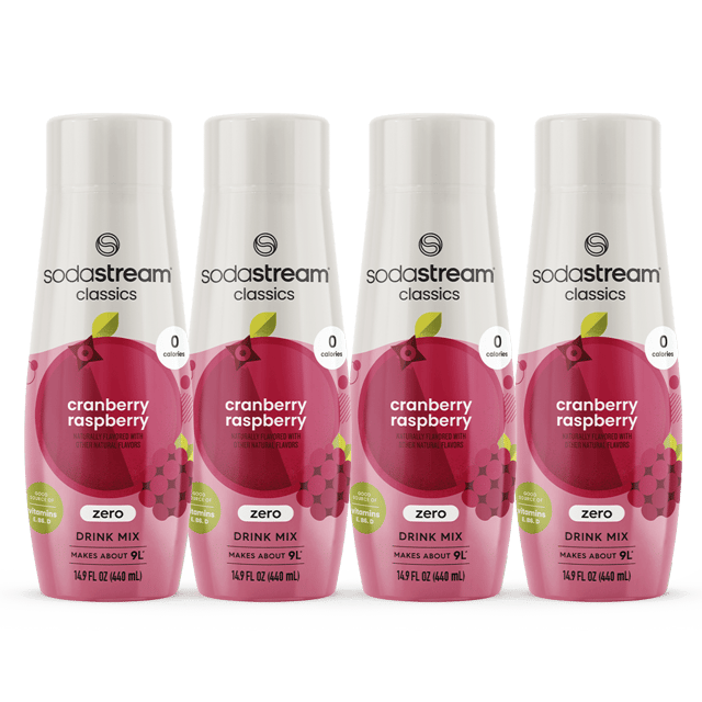 Cranberry Raspberry Zero Calorie 4 Pack