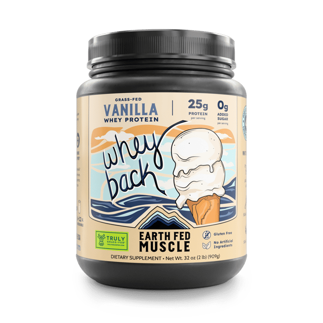Whey Back Vanilla Grass-Fed Protein