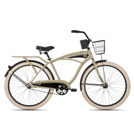 Deluxe Beach Cruiser, 26-Inch, Cream