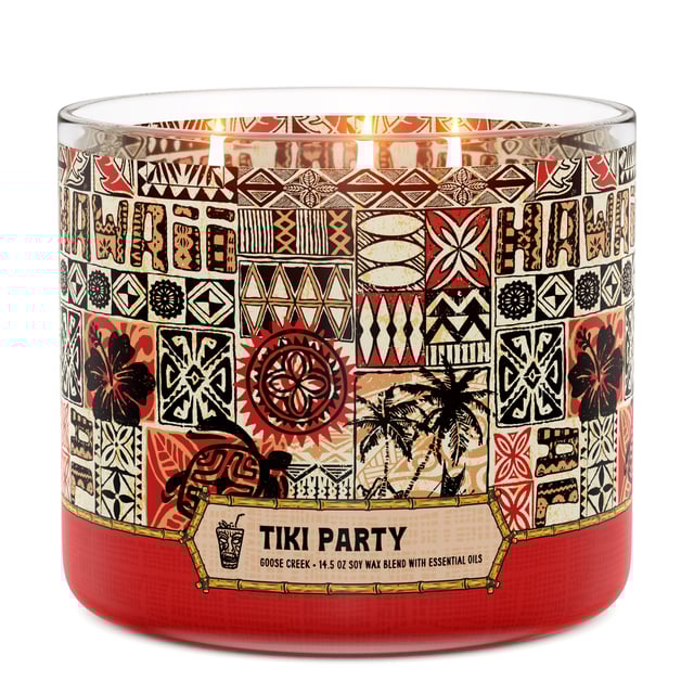 Tiki Party 3-Wick Candle