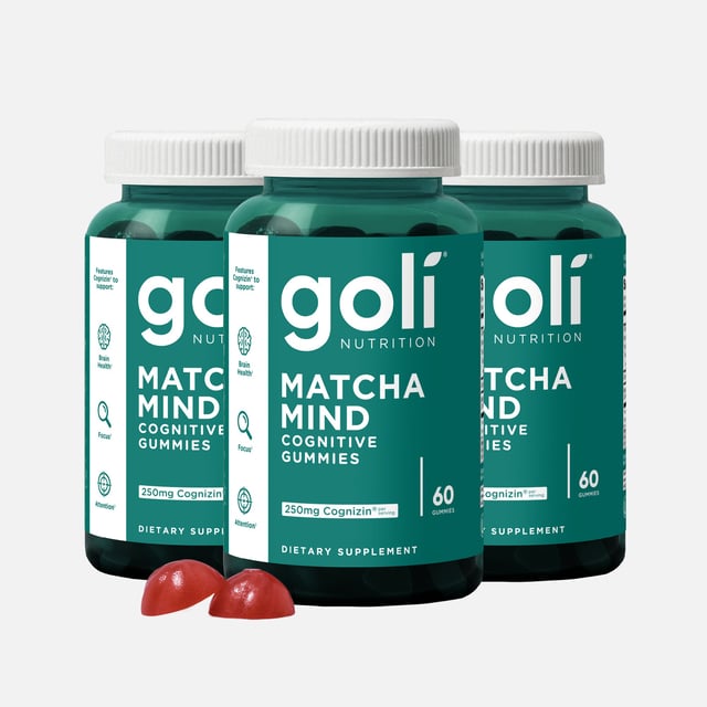 3 Bottles of Matcha Mind Gummies