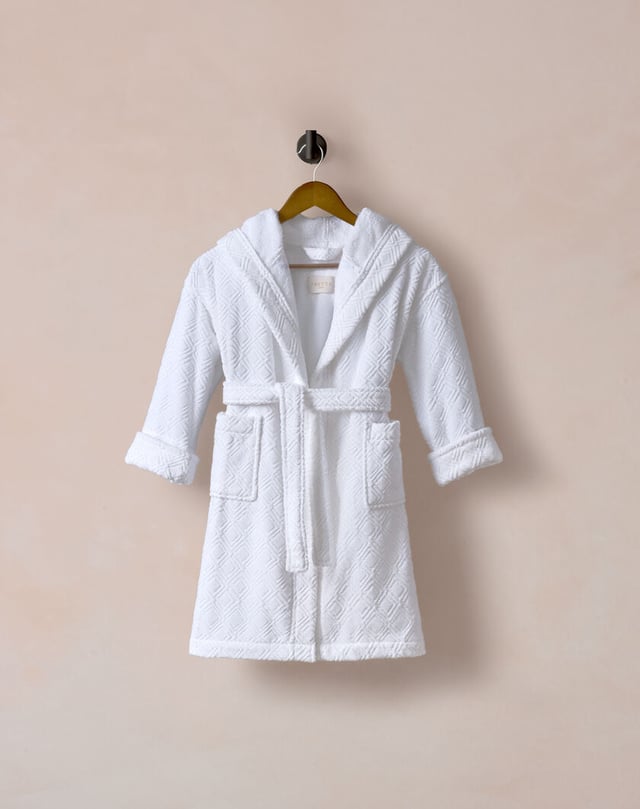 Frette 1860 For St. Regis Kids Hooded Robe