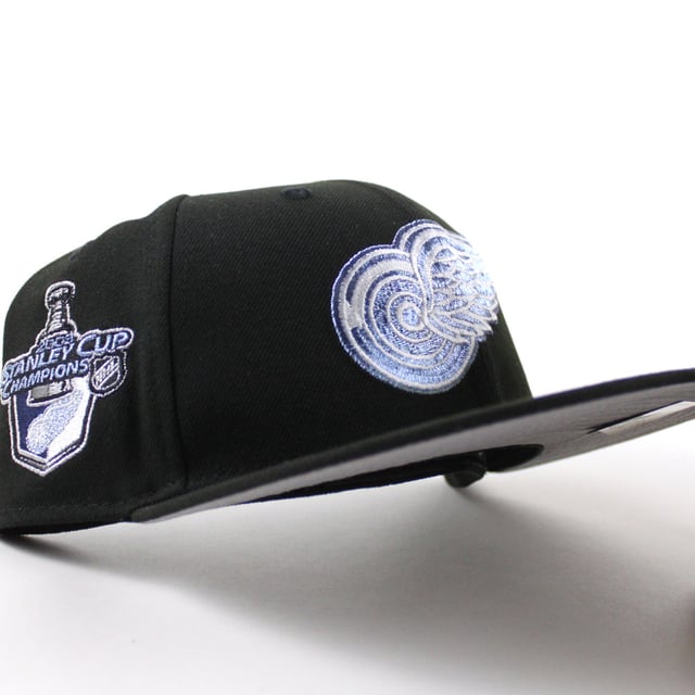 Detroit Red Wings Stanley Cup Champions New Era 59Fifty Fitted Hat (Black Gray Under brim)