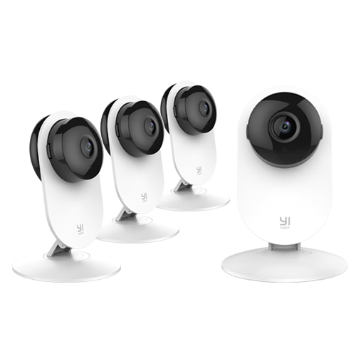 YI 4pcs Home Camera System Set Full HD 1080P