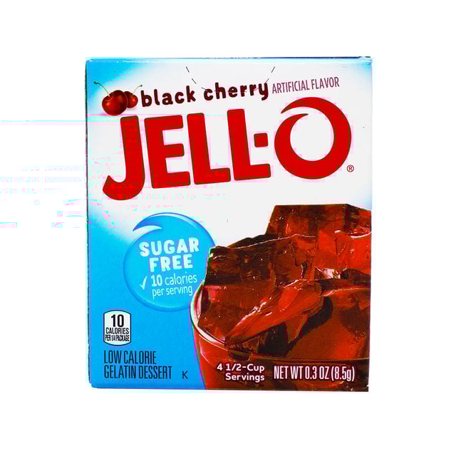 Jell-O Instant Pudding Sugar Free Black Cherry - 1oz