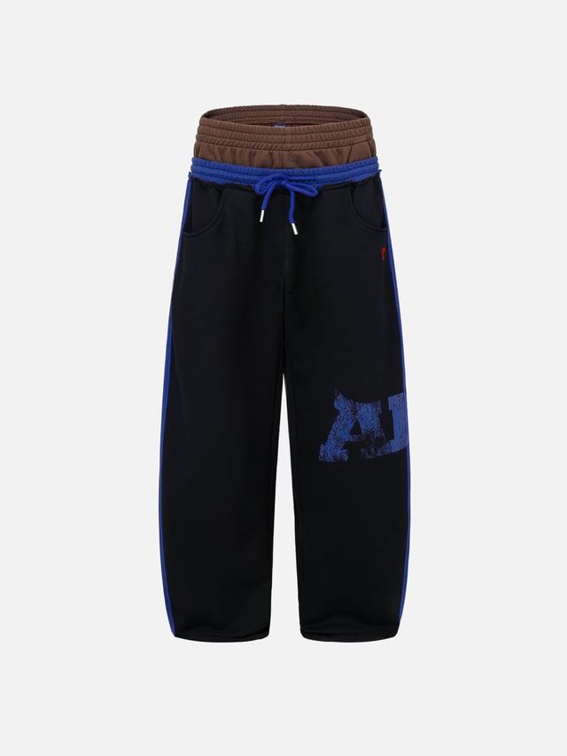Aelfric Eden Color Blocking Double Waist Sweatpants