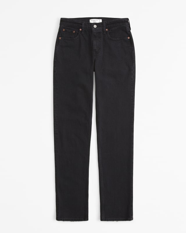 Curve Love Mid Rise 90s Straight Jean