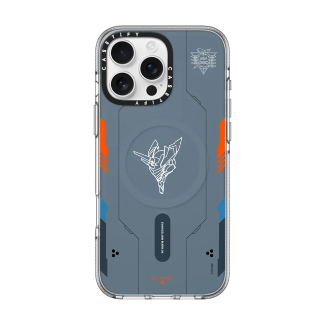 Impact Clear iPhone 16 Pro Max Case MagSafe Compatible - Evangelion Mark.06 Case