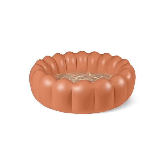 The Tufted Minni-Minni Pool in TERRACOTTA