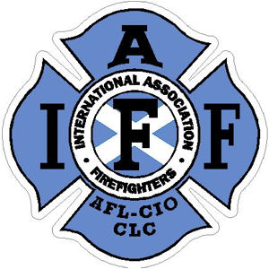 Scottish IAFF International Association Firefighters - Sticker